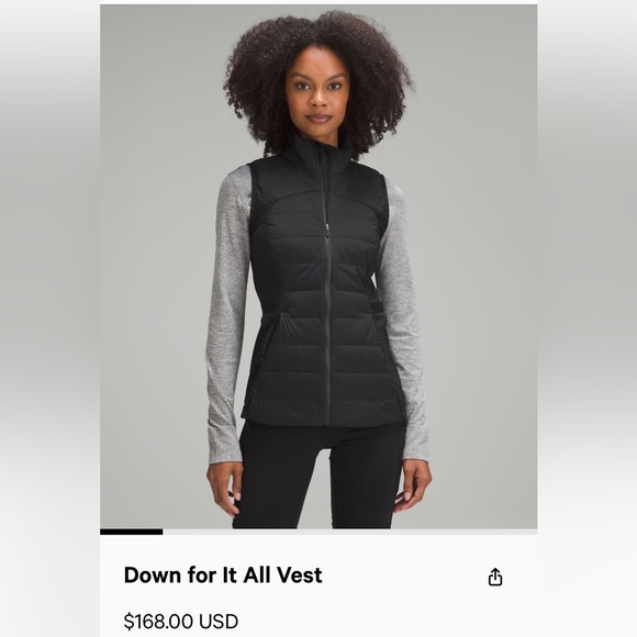 Lululemon Down It For All Vest - Picture 1 of 10
